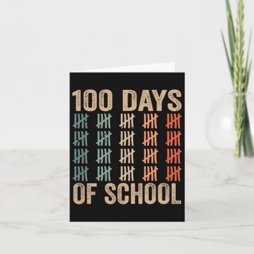 Days Of School Sweet Cute Sayings Team  Card