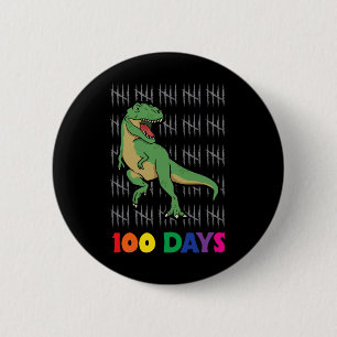 Days School Dinosaur School Days End Of School Button