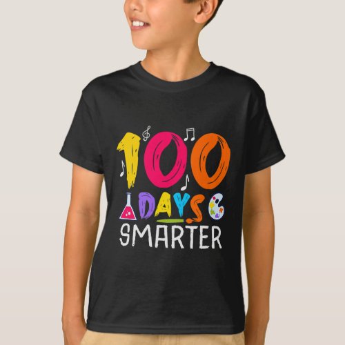 Days Smarter _ 100 Days Of School Themed  T_Shirt