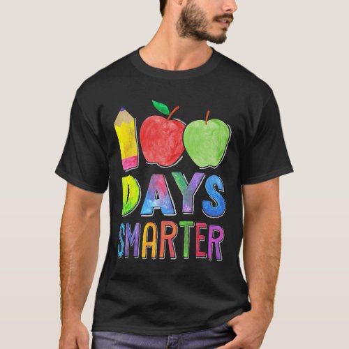 Days Smarter 100th Day Of School Women Teacher 1  T_Shirt