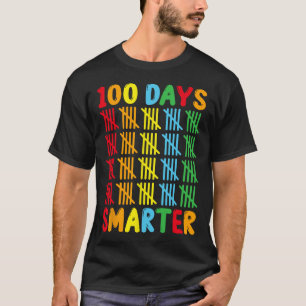 Days Smarter Fun Tally Teacher And Students Novelt T-Shirt