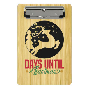 Days Until Christmas-14531 Mini Clipboard