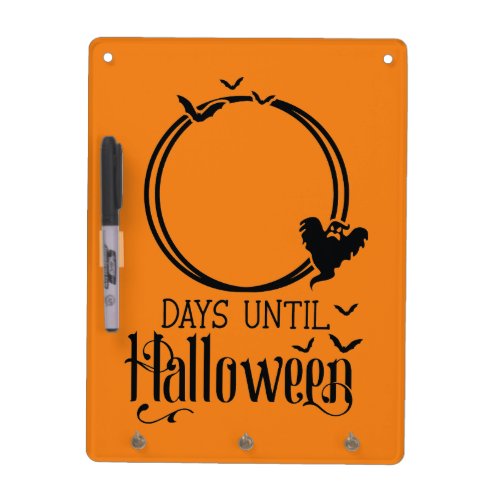 Days Until Halloween Dry Erase Board