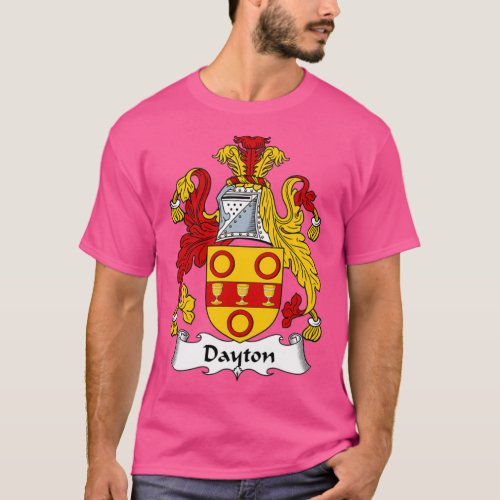 Dayton Coat of Arms Family Crest  T_Shirt