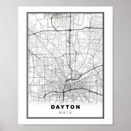 Dayton Map Poster