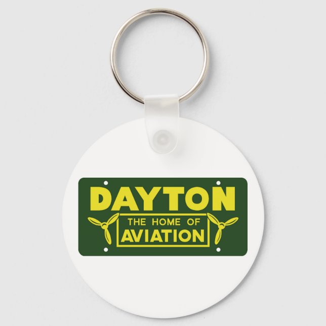 Dayton Ohio Keychain (Front)