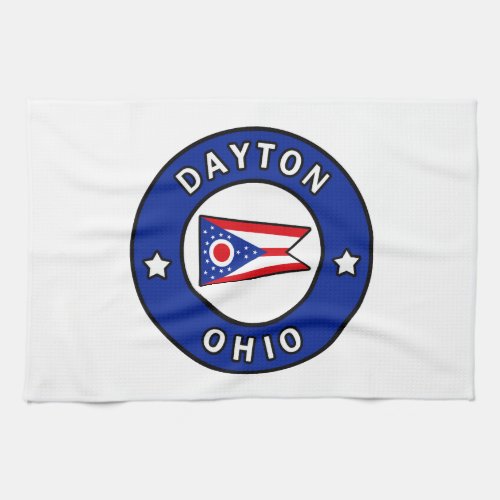 Dayton Ohio Kitchen Towel