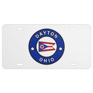 Dayton Ohio License Plate