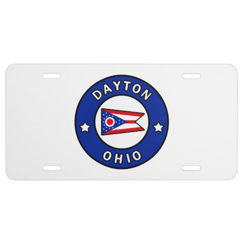 Dayton Ohio License Plate