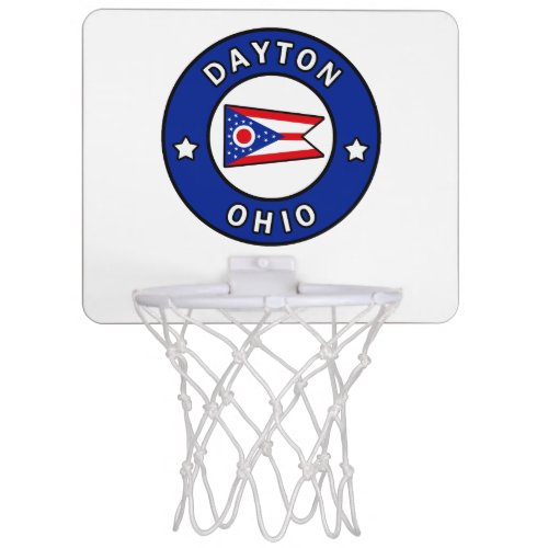 Dayton Ohio Mini Basketball Hoop