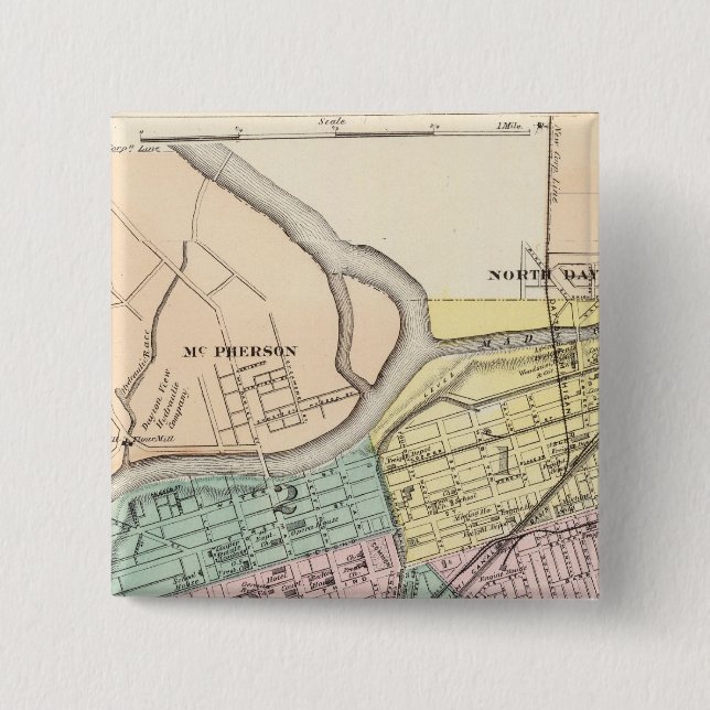 Dayton, Ohio Pinback Button (Front)