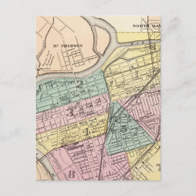 Dayton, Ohio Postcard (Front)