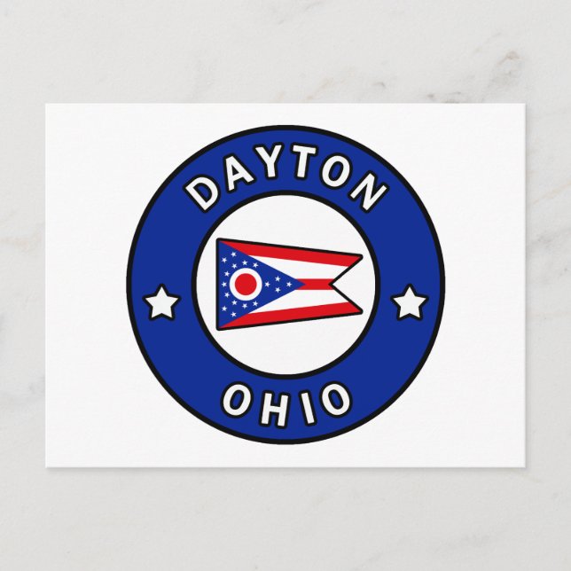 Dayton Ohio Postcard (Front)