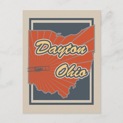 Dayton Ohio Postcard _ Travel Postcard
