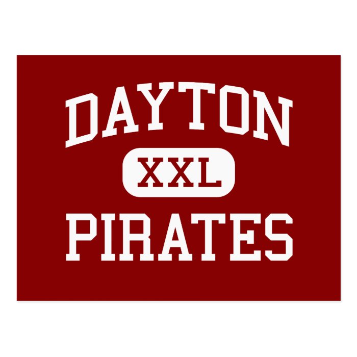 Dayton   Pirates   High School   Dayton Oregon Post Card