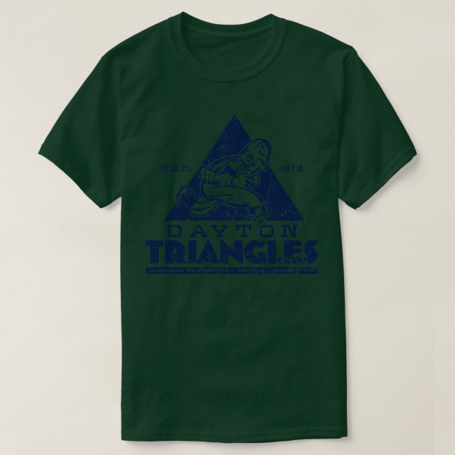 Dayton Triangles T-Shirt (Design Front)