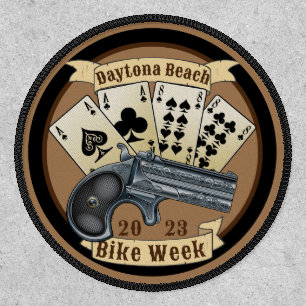 Daytona Beach 82nd Annual Bike Week 2023 Aces Patch