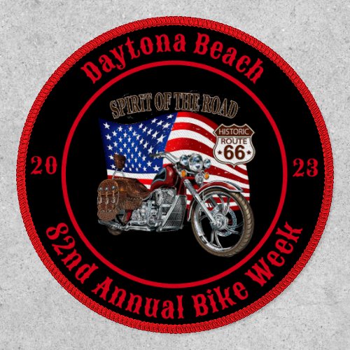 Daytona Beach 82nd Annual Bike Week 2023 Chopper Patch