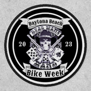 Daytona Beach 82nd Annual Bike Week 2023 Cowboy Patch