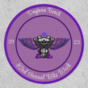 Daytona Beach 82nd Annual Bike Week 2023 Engine Patch