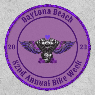 Daytona Beach 82nd Annual Bike Week 2023 Engine Patch