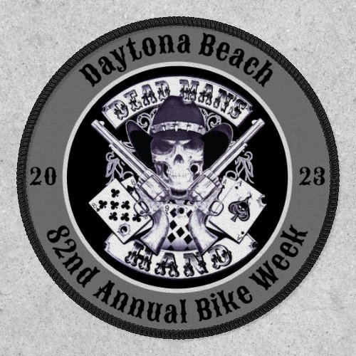 Daytona Beach 82nd Annual Bike Week 2023 Patch