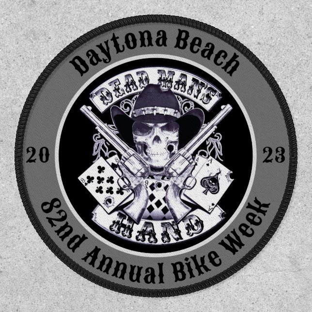 Daytona Beach 82nd Annual Bike Week 2023 Patch (Front)