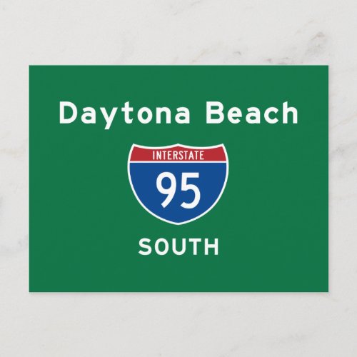 Daytona Beach 95 Postcard