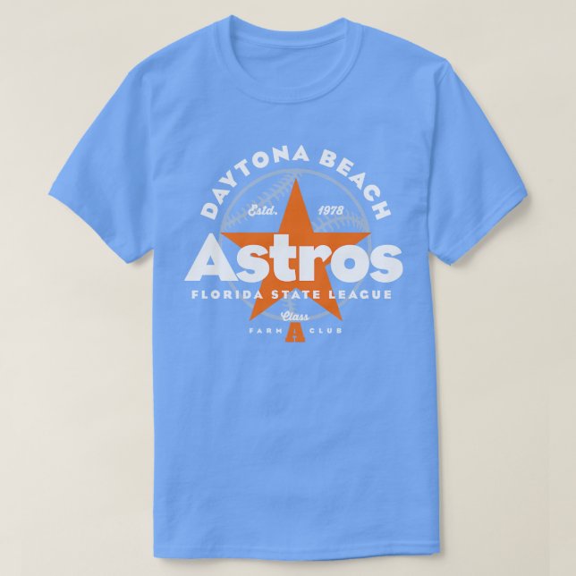 Daytona Beach Astros T-Shirt (Design Front)