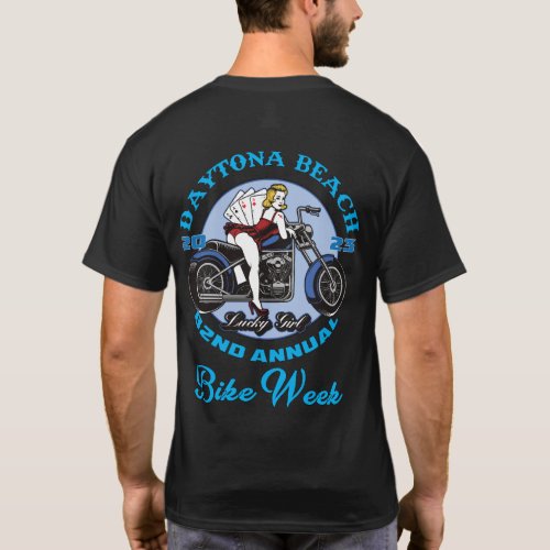 Daytona Beach Bike Week 2023 Biker Babe T_Shirt