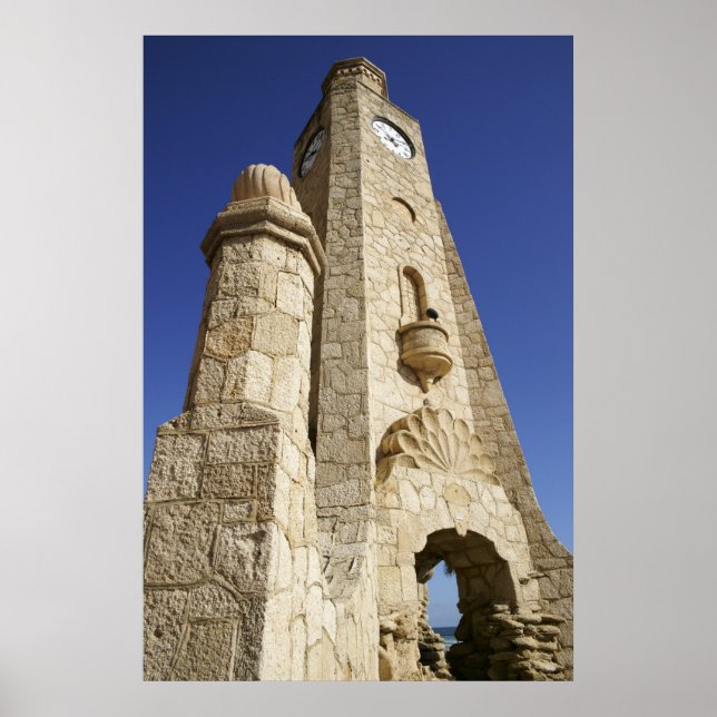 Daytona Beach Clock Tower 2 Poster (Front)