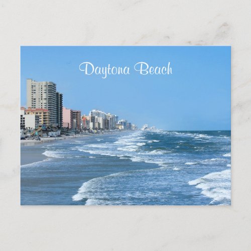 Daytona Beach Coast Post Card