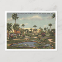 Daytona Beach FL, Beach Street View, 1950 Inspired