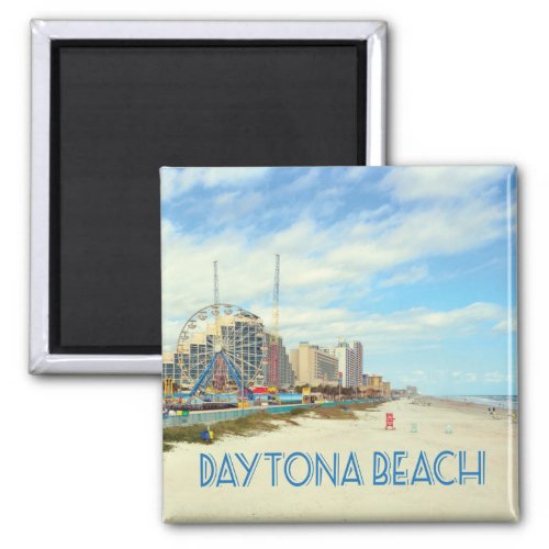 Daytona Beach Florida beach photo Magnet