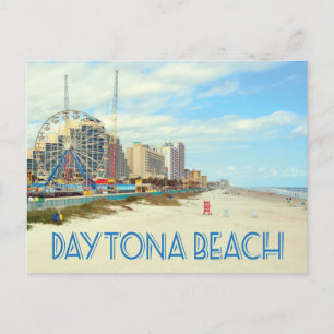 Daytona Beach Florida beach photo Postcard