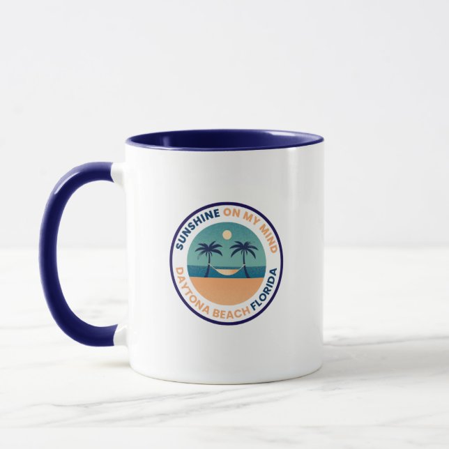 Daytona Beach Florida Coffee Mug (Left)