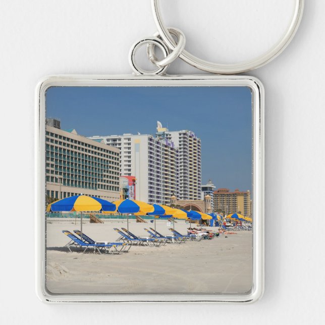Daytona Beach Florida Landscape Keychain (Front)