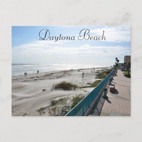 Daytona Beach Florida Photograph Postcard Keepsake