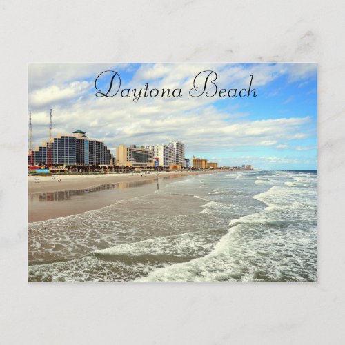 Daytona Beach Florida Photograph Postcard Keepsake