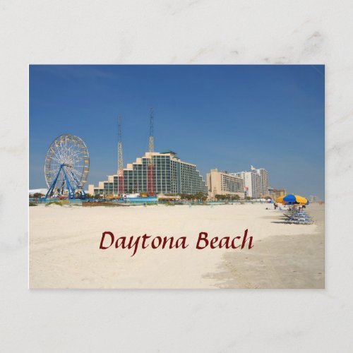 Daytona Beach Florida Postcard