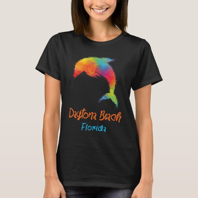 Daytona Beach  Florida  Souvenir  1 T-Shirt (Front)