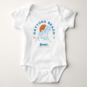 DAYTONA BEACH FLORIDA SUMMER WAVES VACATION BABY BODYSUIT
