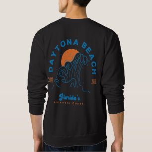 DAYTONA BEACH FLORIDA SUMMER WAVES VACATION SWEATSHIRT