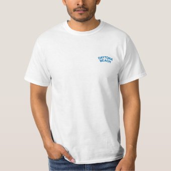 DAYTONA BEACH FLORIDA SUMMER WAVES VACATION T-Shirt | Zazzle