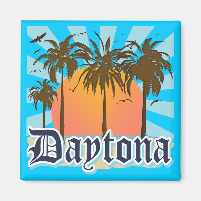 Daytona Beach Florida USA Magnet (Front)