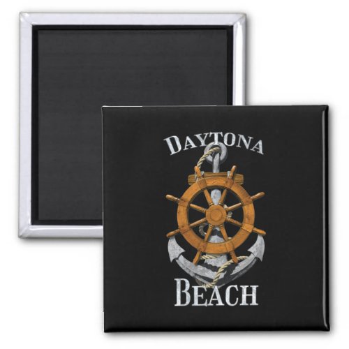 Daytona Beach Florida Vacation Nautical Anchor Sai Magnet
