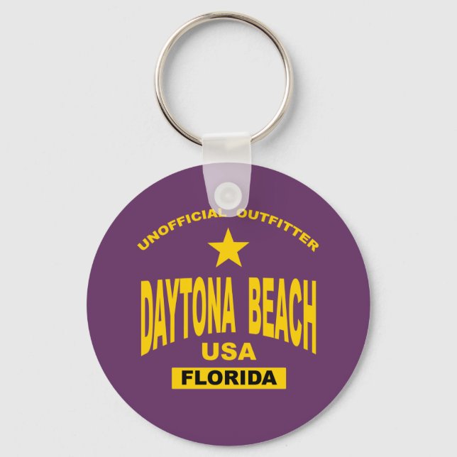 Daytona Beach Key Chain (Front)