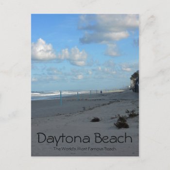 Daytona Beach Postcard by teknogeek at Zazzle