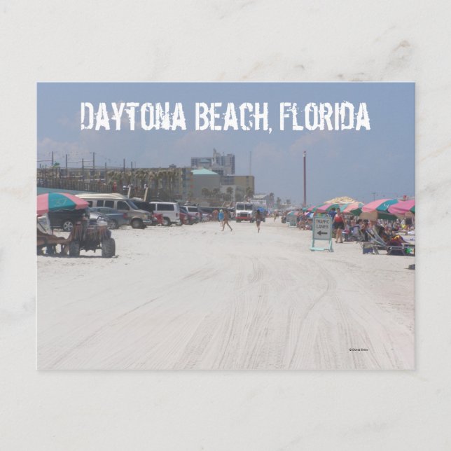 Daytona Beach Postcard (Front)