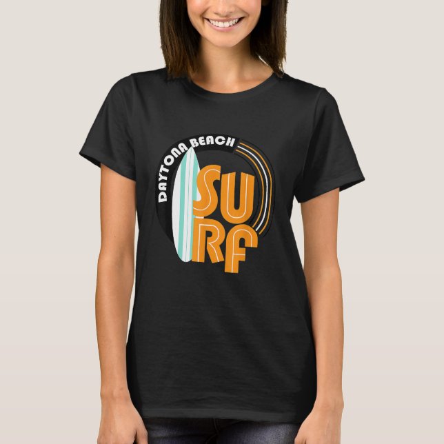 Daytona Beach Surf and Surfboard Shirt (Front)